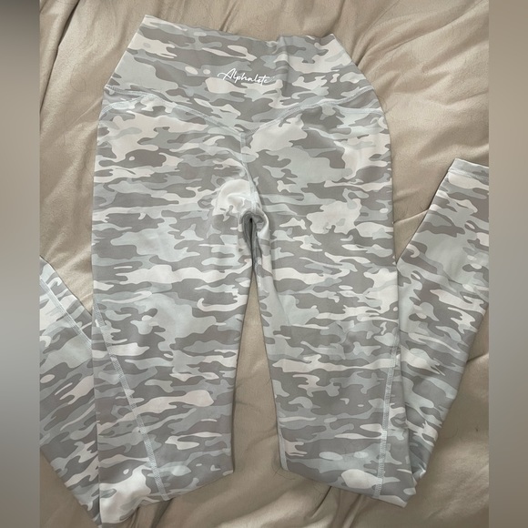 Alphalete Pants & Jumpsuits Alphalete Surface Power White Crossover